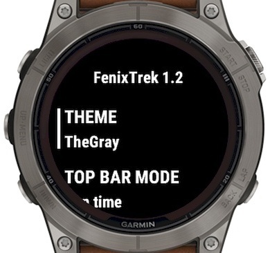 FenixTrek Main Menu