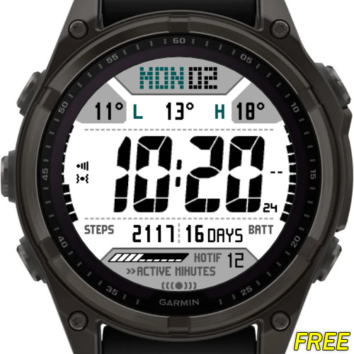 FenixTrek Watchface